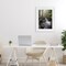 Stupell Industries Misty Stream Adirondacks Framed Print Under Glass, design by James Rodewald